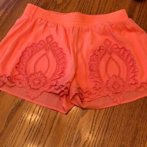 Blue Pepper pink shorts!